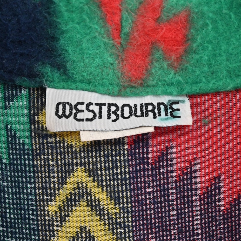 Vtg WESTBOURNE Jacket Womens Size‎ XXL Southwestern Print Fleece Fringe Coatigan - Picture 7 of 12